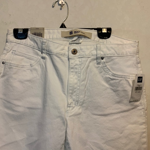 NWT Gap White Bootcut Jeans Size 10 - Picture 3 of 4
